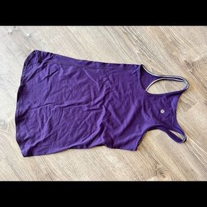 Purple lululemon tank
